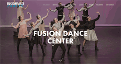 Desktop Screenshot of fusiondancecentermi.com