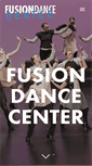 Mobile Screenshot of fusiondancecentermi.com